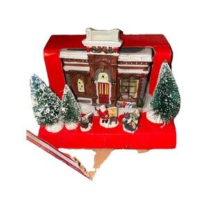 Rite Aid Home For Holidays Lighted Christmas Village Post Office